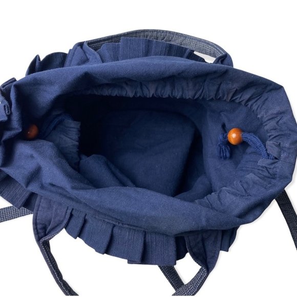 Blue Patchwork Purse (Handbag & Shoulder Straps) - Picture 5 of 7